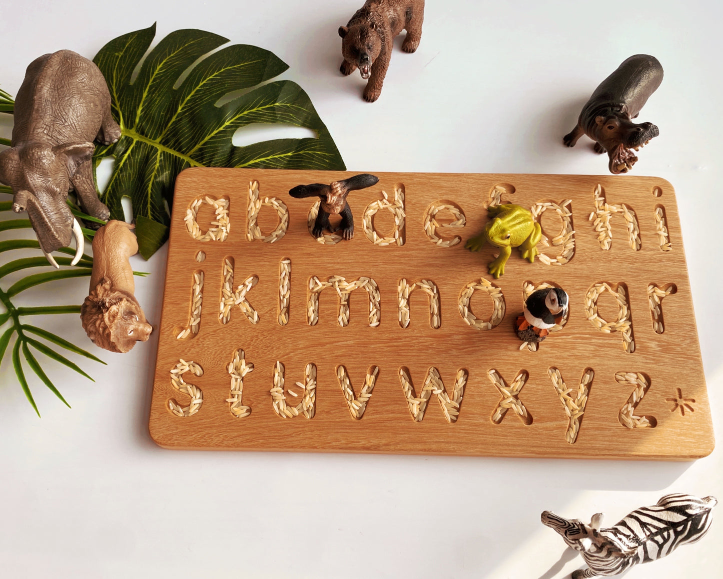 Alphabet Tracing Board – Moose in the Barn